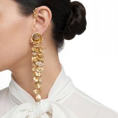 Golden Wisteria Earrings