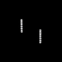 Anabela Chan Joaillerie_Heart Pendant Hoop Earrings. Black Gold_04