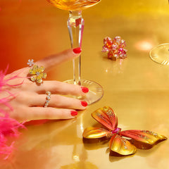 Diamond Milky Way Ring