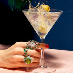 Tourmaline Poseidon Ring