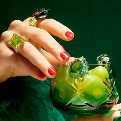 Tourmaline Poseidon Ring