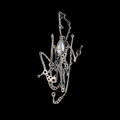 Ink Splash Brooch