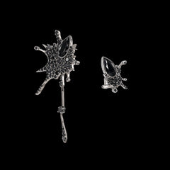 Ink Splash Earrings