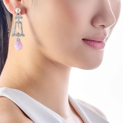 Lavender Moderne Earrings