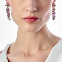 Amethyst Coralbell Earrings