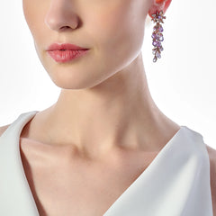 Amethyst Coralbell Earrings