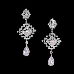 Lilac Pixelise Earrings