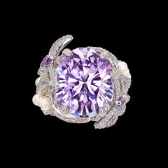 Lilac Swallowtail Ring