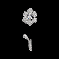 Midnight Fleurs D'Elixir Brooch