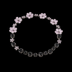 Midnight Marguerite Choker