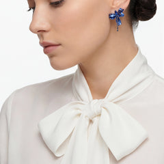 Midnight Mini Bow Earrings