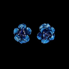 Midnight Rose Studs
