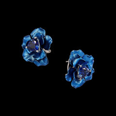 Midnight Rose Studs