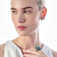 Flower and Spirulina Garden Ring