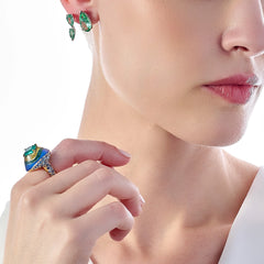 Tourmaline Floating Ear Huggies