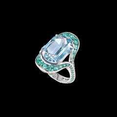 Ocean Lozenge Ring