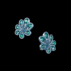 Ocean Paraiba Chanterelle Studs