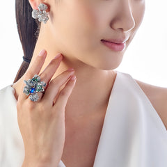 Orchid Sapphire Earrings