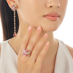 Pale Rose Cinderella Ring
