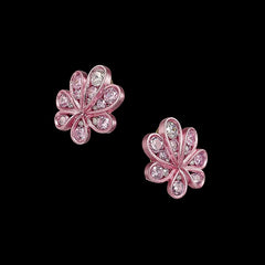 Pale Rose Chanterelle Studs