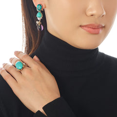 Paraiba Berry Earrings