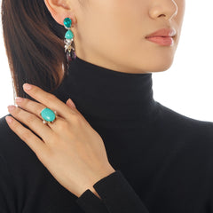 Paraiba Berry Earrings