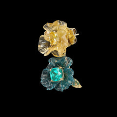 Paraiba Petunia Drop Earrings