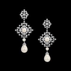 Pearl Pixelise Earrings