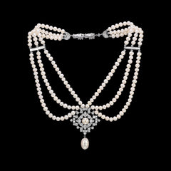 Pearl Pixelise Necklace