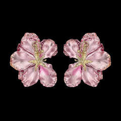 Peony Poppy Earrings