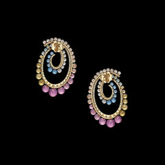 Petite Fruit Punch Vortex Earrings