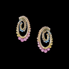 Petite Fruit Punch Vortex Earrings