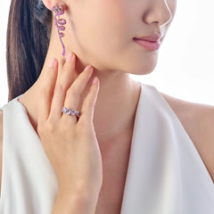 Blush Nova Starburst Ring
