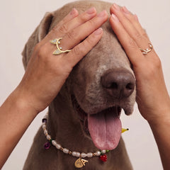 Diamond Frenchie Ring. Natural Diamond