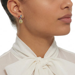 Rainbow Lily Earrings