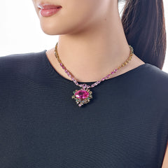 Rainbow Spectra Pendant Necklace