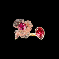 Ruby Beetroot Petunia Ring