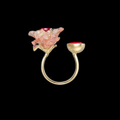 Ruby Beetroot Petunia Ring