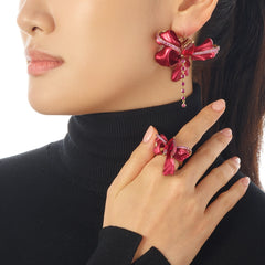 Ruby Cupid's Bow Ring
