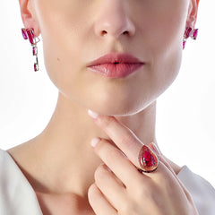 Ruby Beetroot Elixir Ring