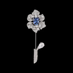 Midnight Fleurs D'Elixir Brooch
