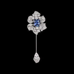 Midnight Fleurs D'Elixir Brooch