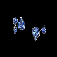 Sapphire Floating Ear Huggies