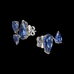 Sapphire Floating Ear Huggies