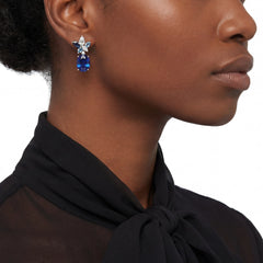 Sapphire Lily Earrings