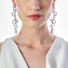 Script Earrings