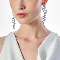 Script Earrings