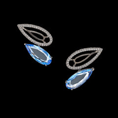 Sky Blue Illusion Studs