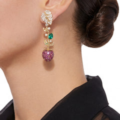 Strawberry Vine Earrings
