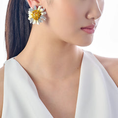 Sunflower Bloom Earrings